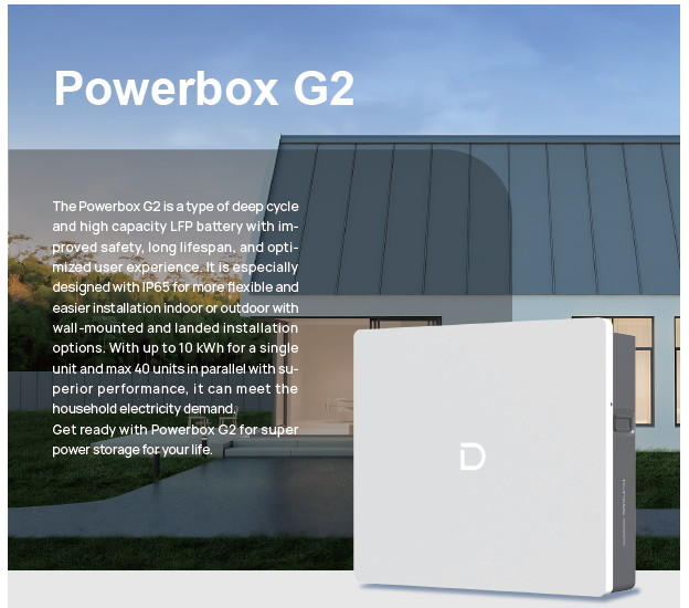 BATERIA DE LITIO DYNESS POWERBOX G2 10.24KWh