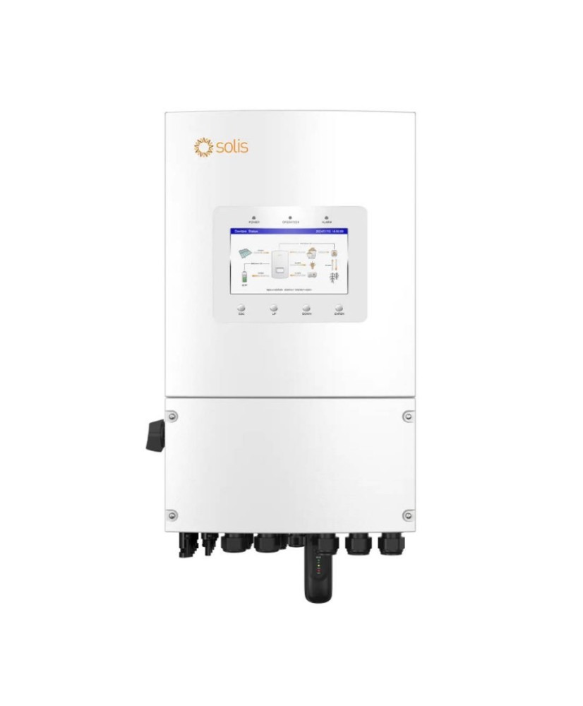 INVERSOR SOLIS HIBRIDO MONOFASICO 6KW S6-EH1P6K-L PLUS 2 MPPT DC